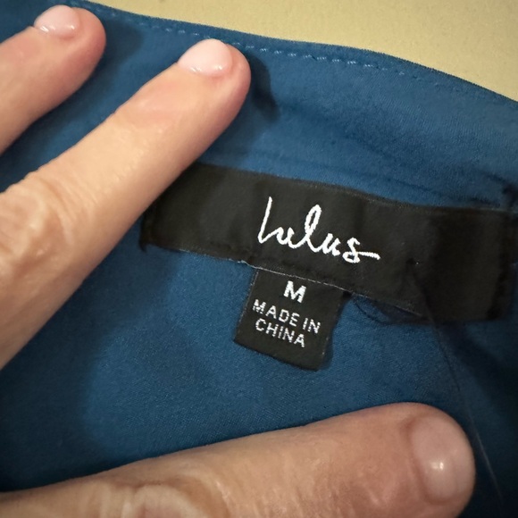 Lulu’s One Shoulder Dress - Picture 5 of 6